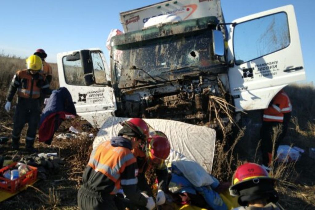 Un accidente con un camionero fallecido en la protesta de los transportistas por falta de gasoil