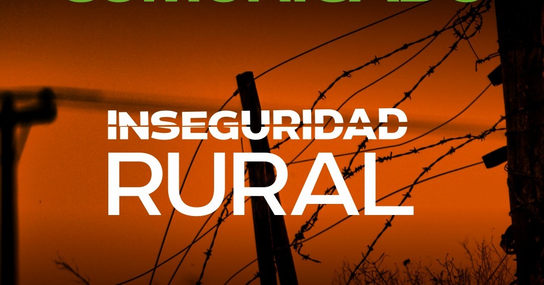 Inseguridad rural: 