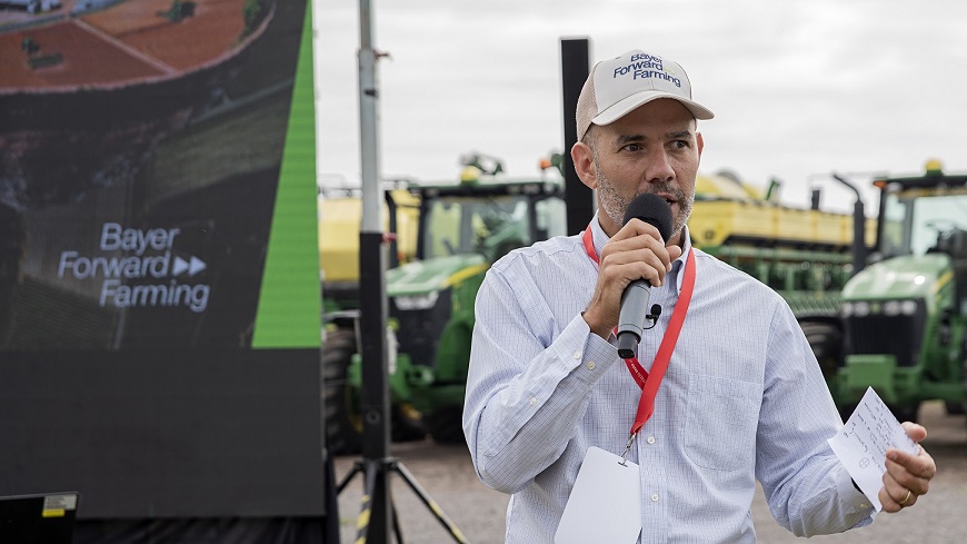 Más de 80 productores de 20 países visitaron el Bayer FowardFarming en Pergamino