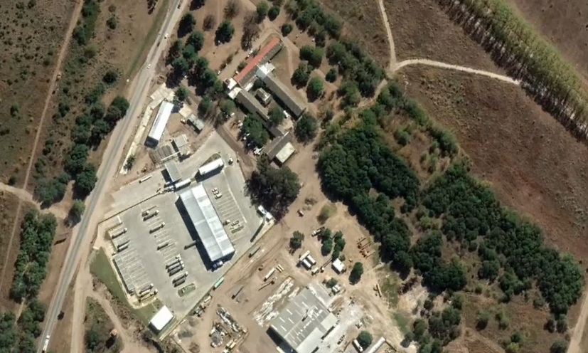 Parque industrial Puerto Caroya: la misma foto que hace 4 años atrás