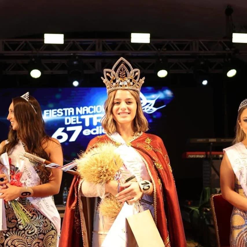La pampeana Priscila Echegoyen es la 67 Reina Nacional del Trigo