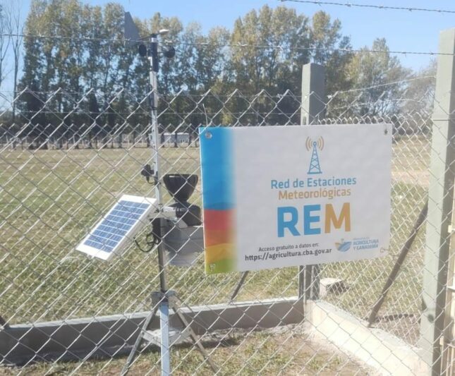 Se instalaron dos equipos y la Red de Estaciones Meteorológicas en Córdoba  llega a 111