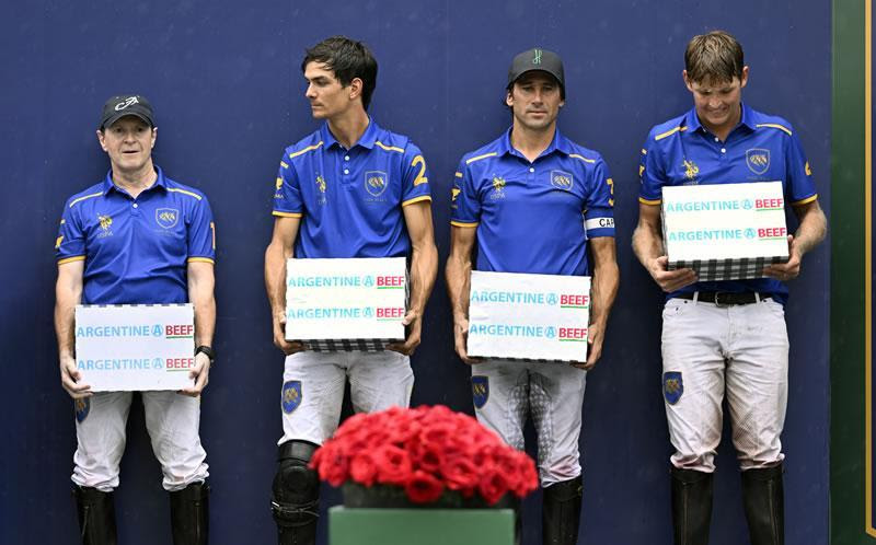 La carne argentina se consolida en los Estados Unidos junto al mejor polo del mundo