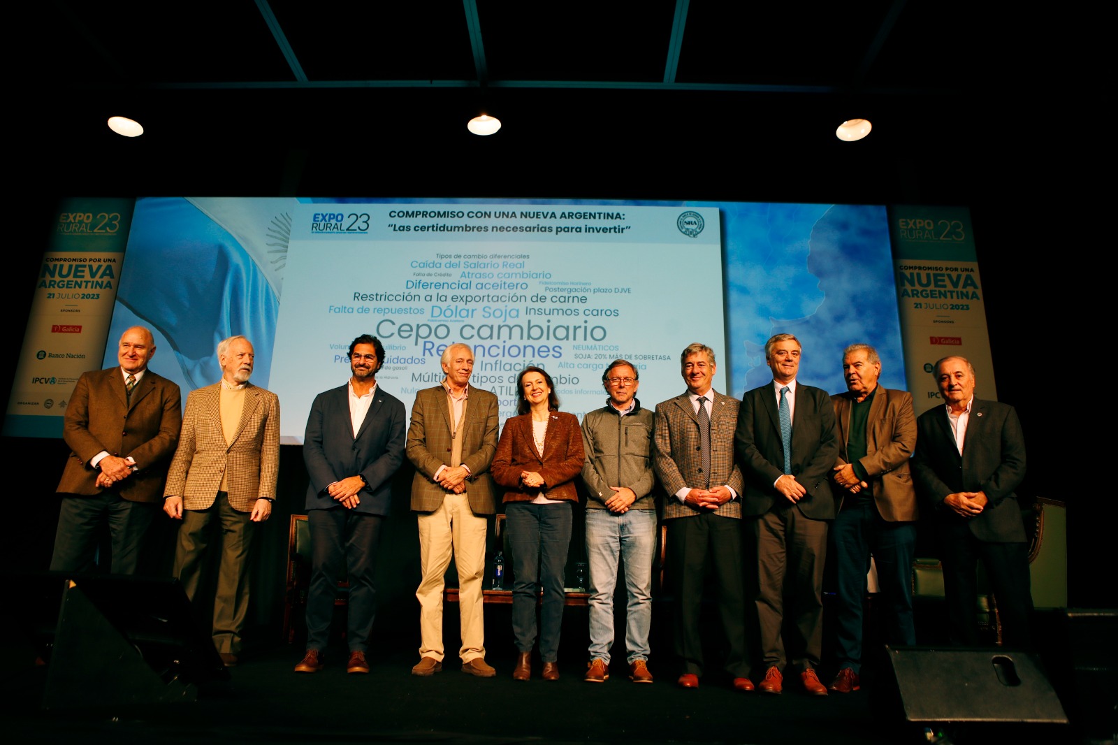 Las cadenas productivas de granos, de carne y de leche van por un “Compromiso con una nueva Argentina”