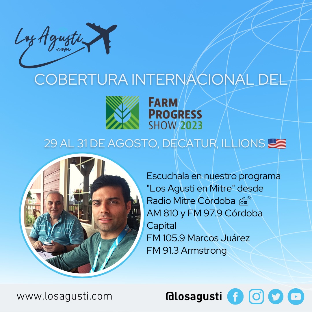 Cuenta regresiva para el Farm Progress Show, que tendrá presencia argentina