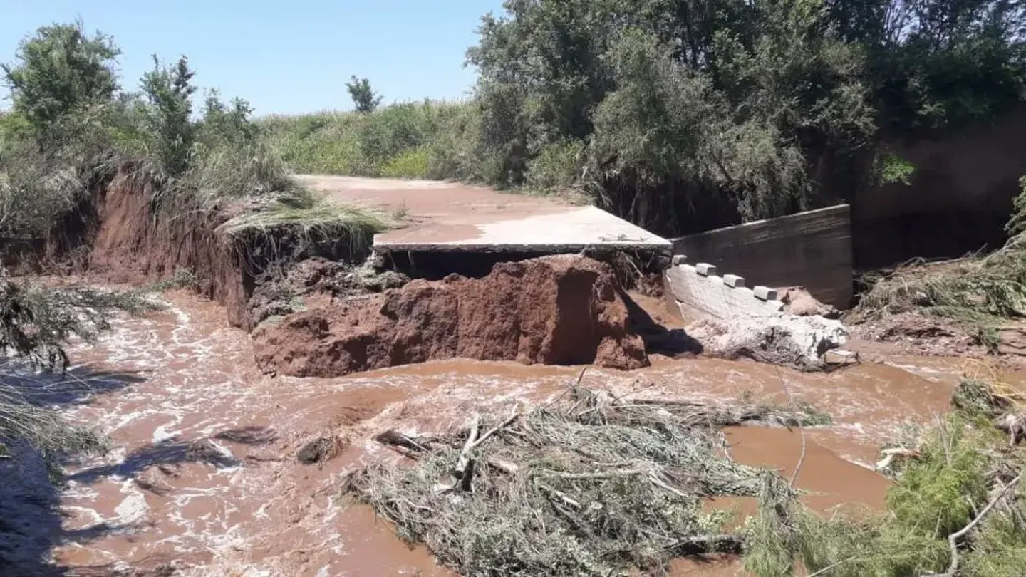 Tras las fuertes lluvias, declararon el “desastre ambiental” en la región agrícola de Río Cuarto