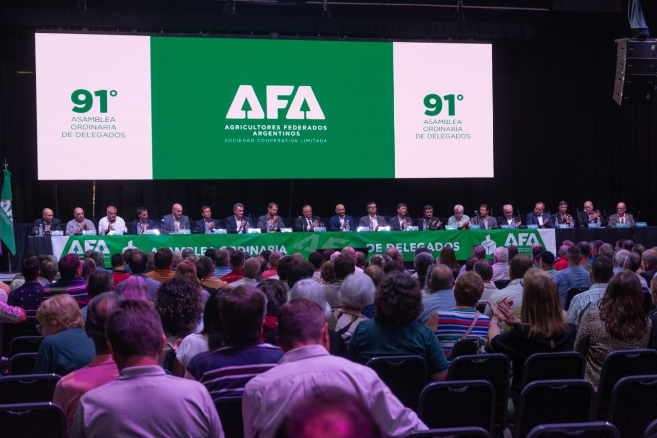 Tras la Asamblea Marinozzi continúa al frente de Agricultores Federados Argentinos