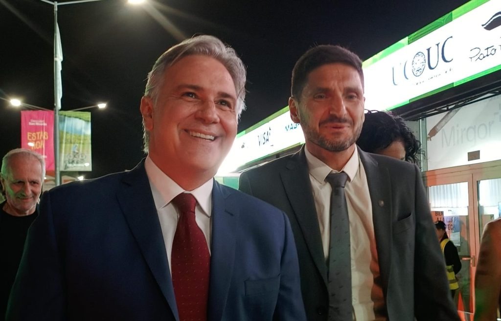 Desde Expoagro, Llaryora reiteró el pedido para que el Gobierno nacional elimine las retenciones al campo