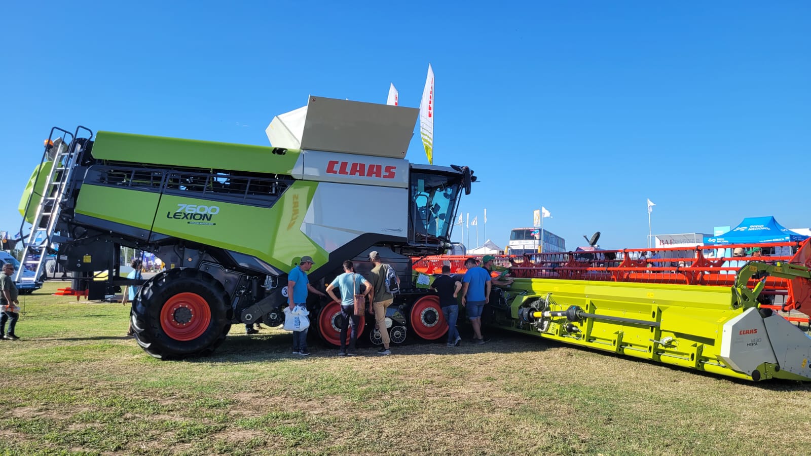 La picadora JAGUAR es protagonista exclusiva de Expoagro