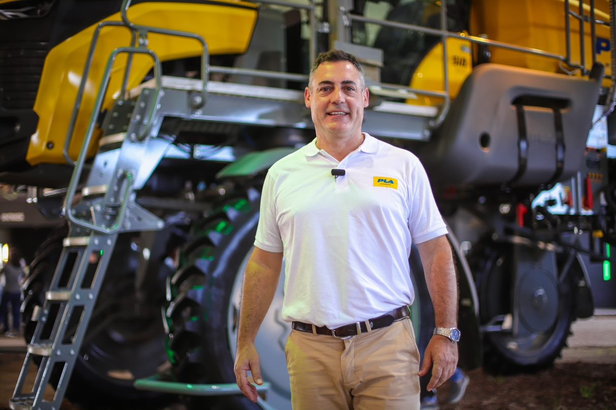 Sebastián Malamud enfatizó en Expoagro el compromiso de PLA by John Deere con la capacitación continua, esencial para acompañar el avance tecnológico