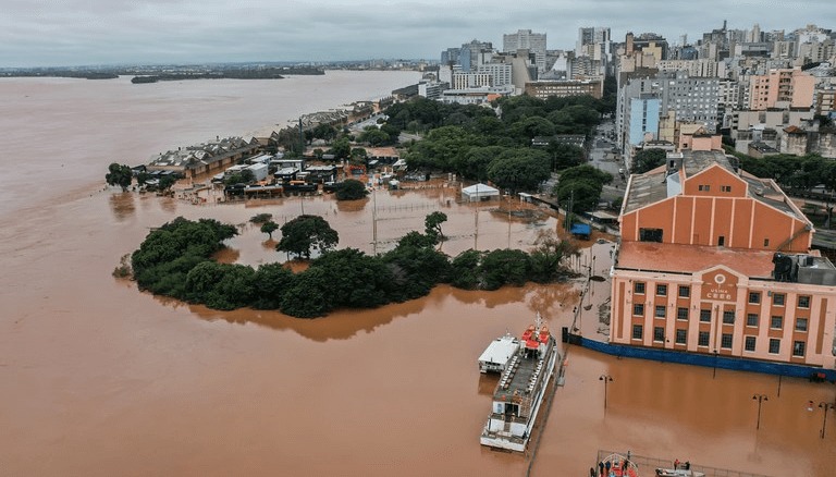 Las inundaciones en el sur de Brasil comprometen seriamente la producción de carnes, soja y arroz