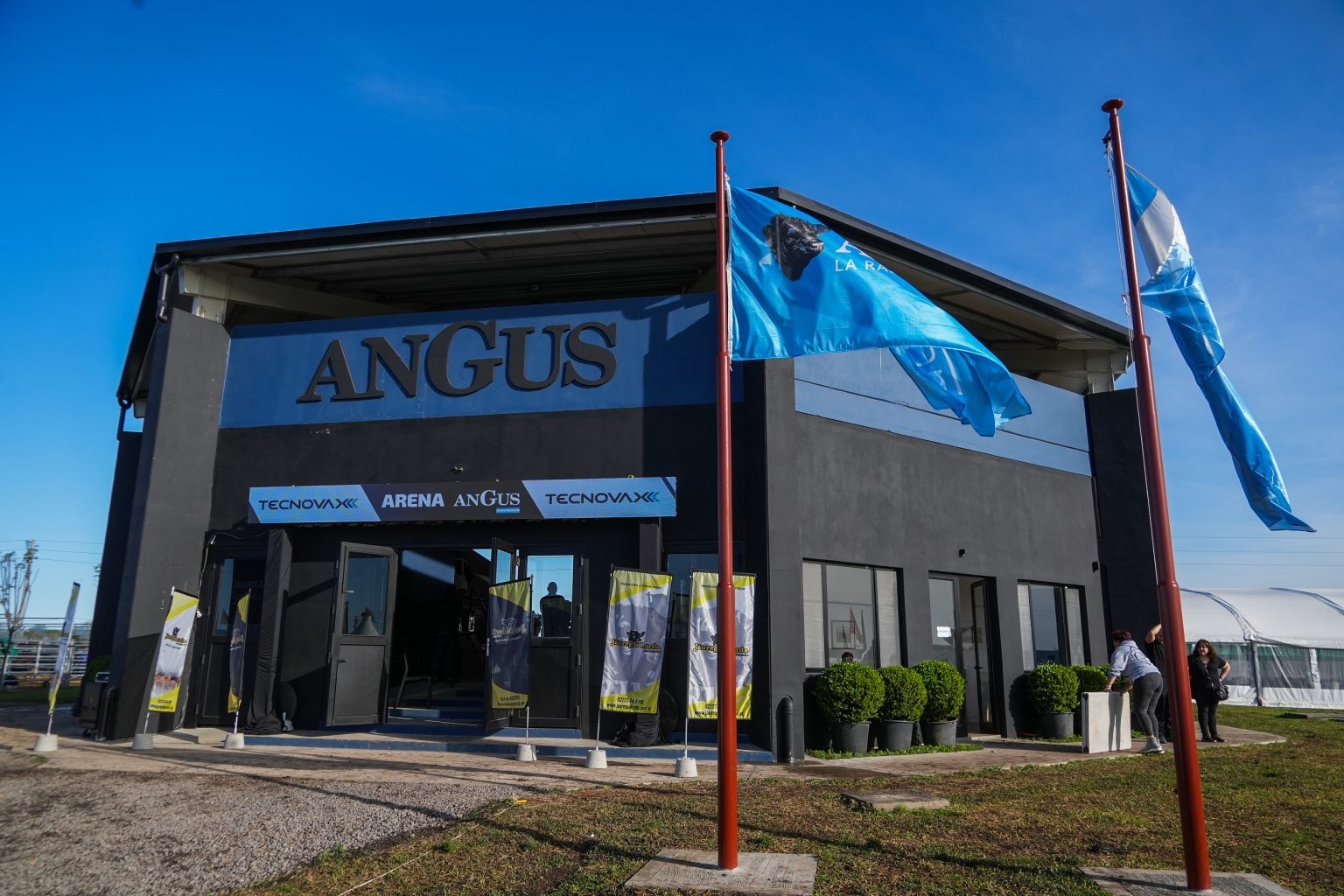 Angus se lució en su nuevo Centro de Remates y Exposiciones