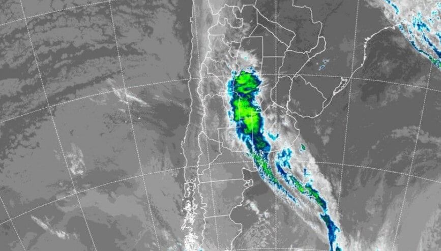 Alivio: un frente de lluvias avanza por el centro del país y llega a Córdoba