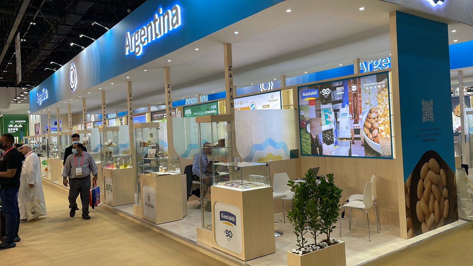 Masiva participación de empresas argentinas en la feria Gulfood en Emiratos Árabes Unidos