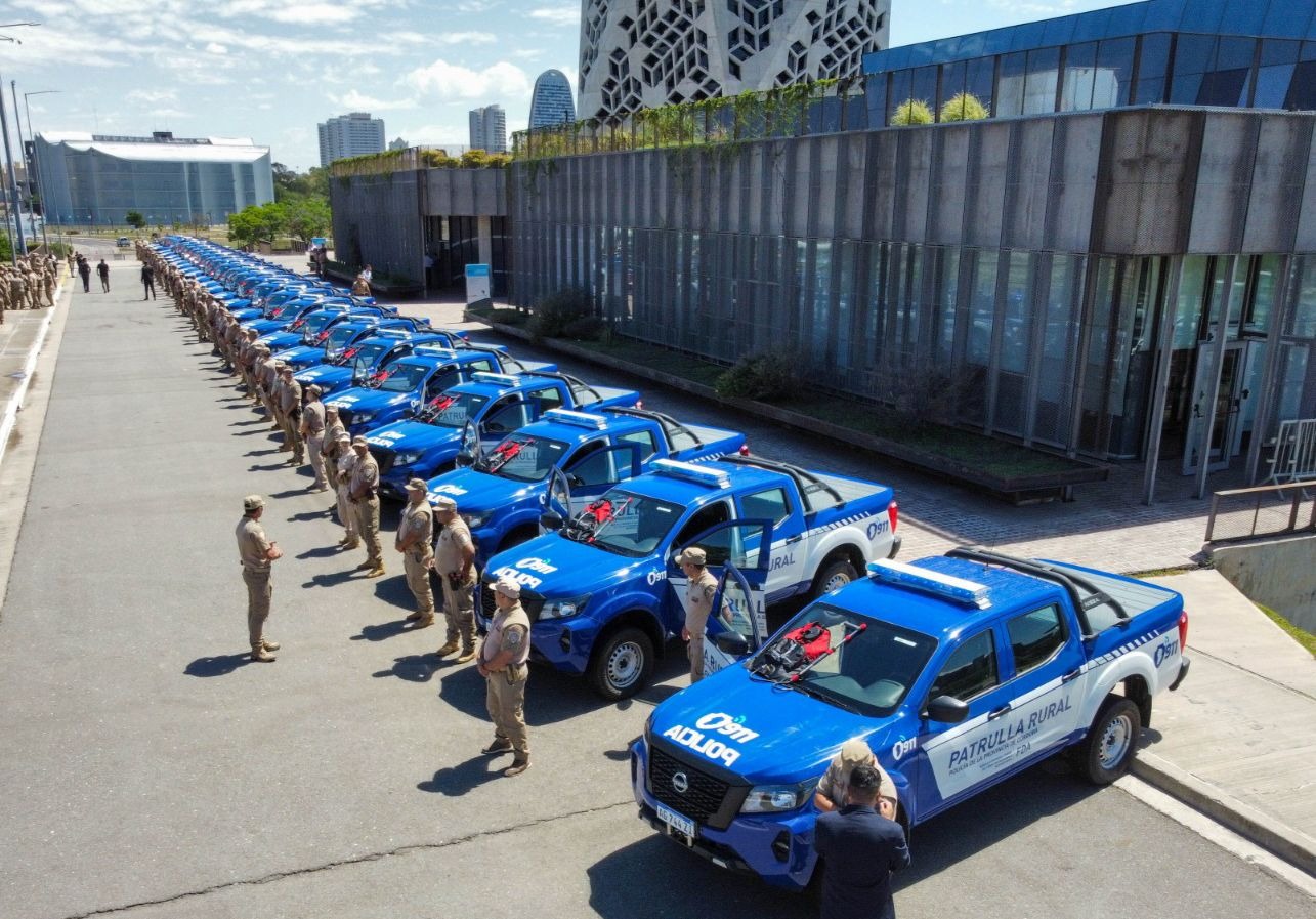 Córdoba: Las Patrullas Rurales se refuerzan con 30 nuevas camionetas