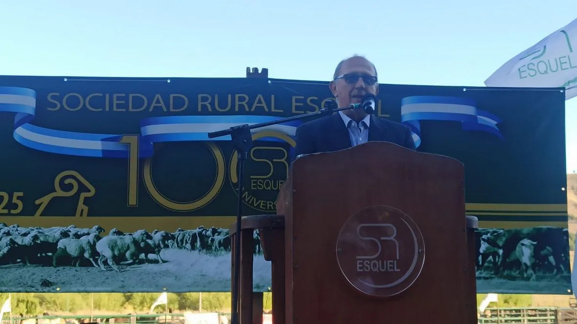 Castagnani en la Rural de Esquel: