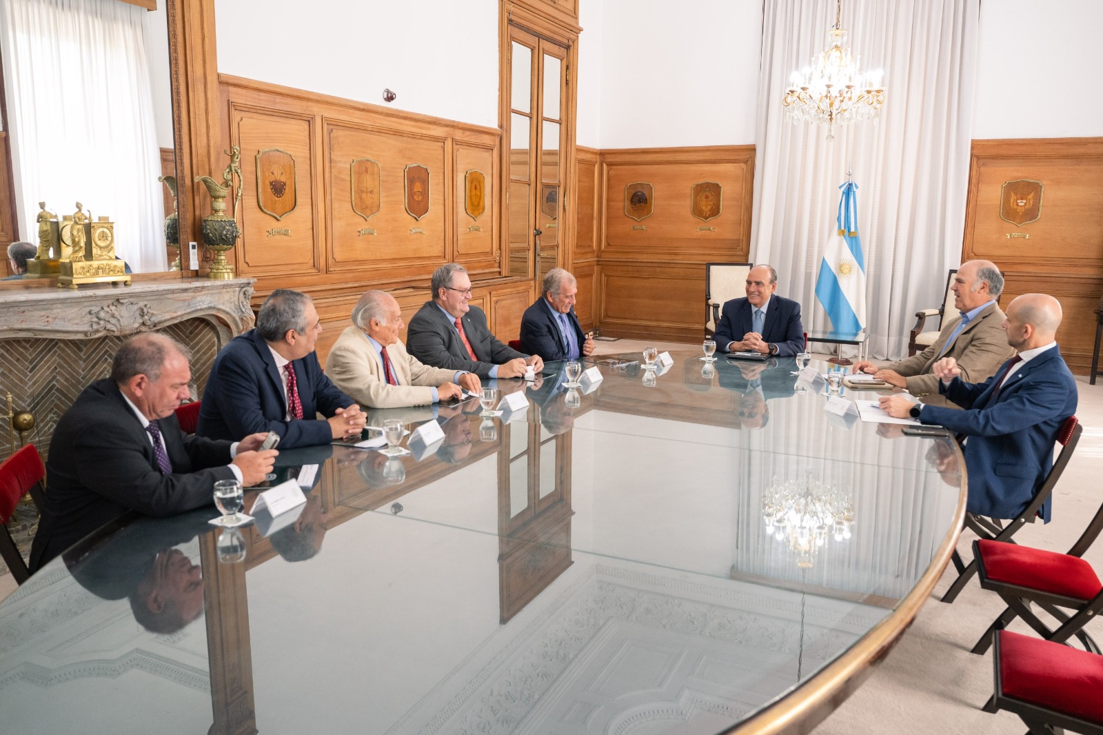 La Federación de Acopiadores se reunió con Guillermo Francos