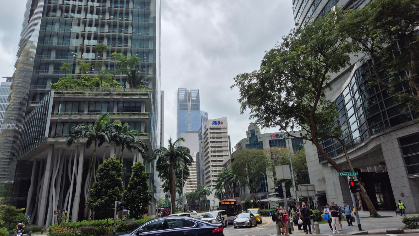 La agricultura en Singapur representa menos del 1% del PIB total del país.