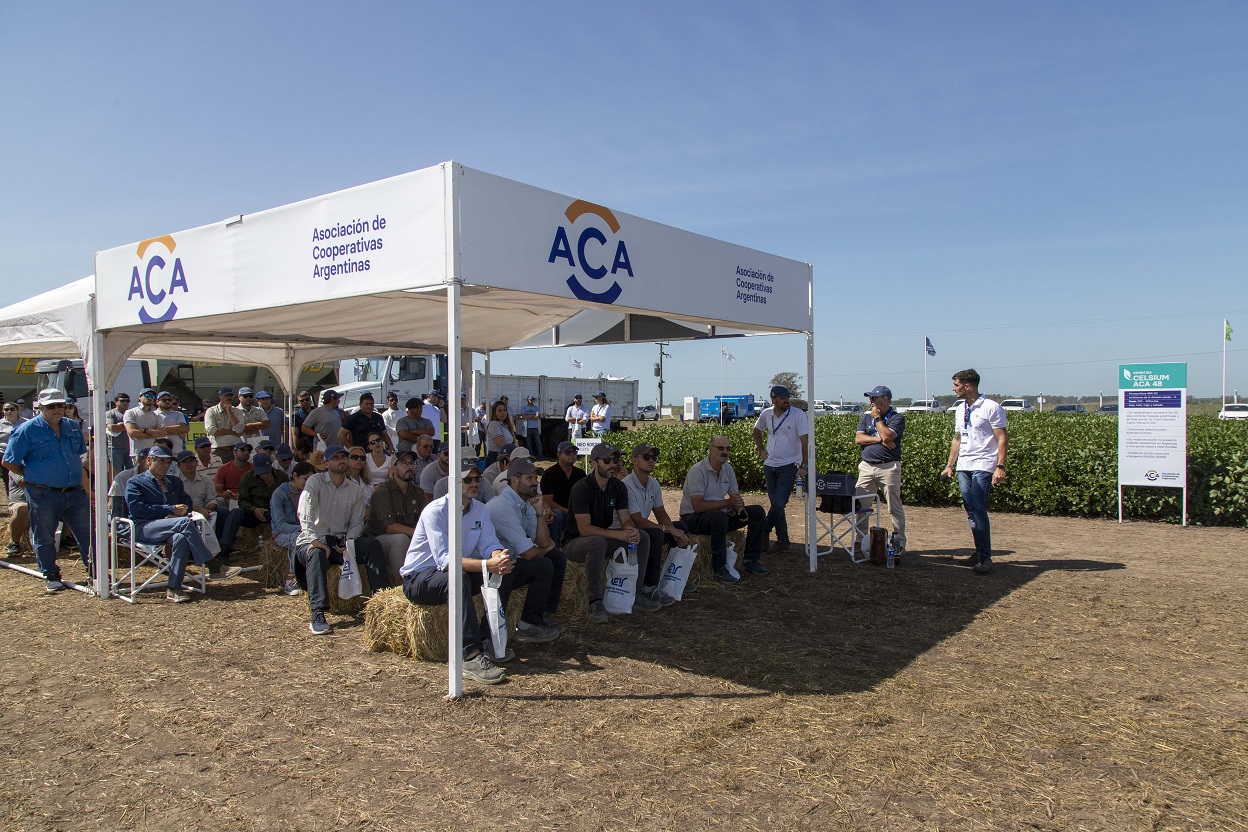 La Cooperativa de La Violeta y ACA mostraron su propuesta integral de producción, servicios, tecnología e insumos agropecuarios 