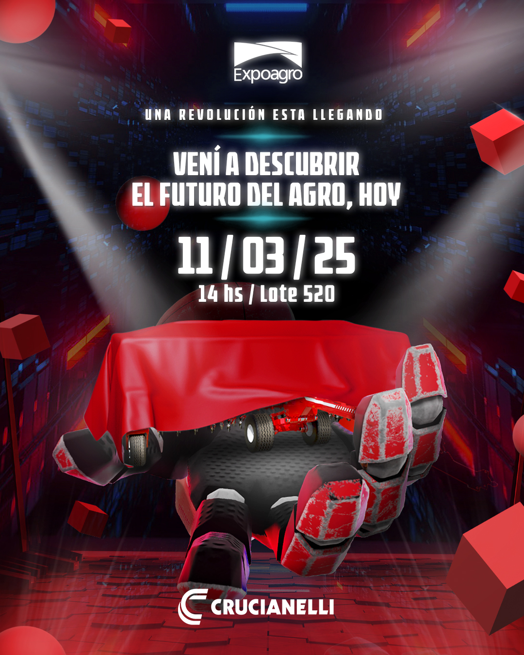Estamos listos para hacer historia en Expoagro: la revolución Crucianelli ya está aquí