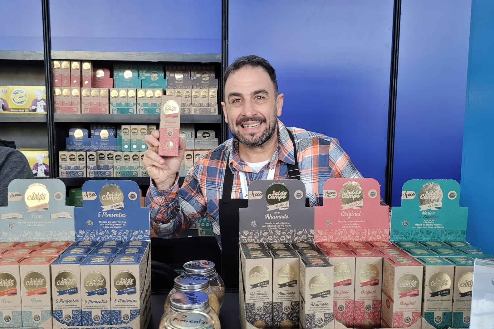 Sal de campo: la sal cordobesa más famosa desembarca en Caminos y Sabores 
