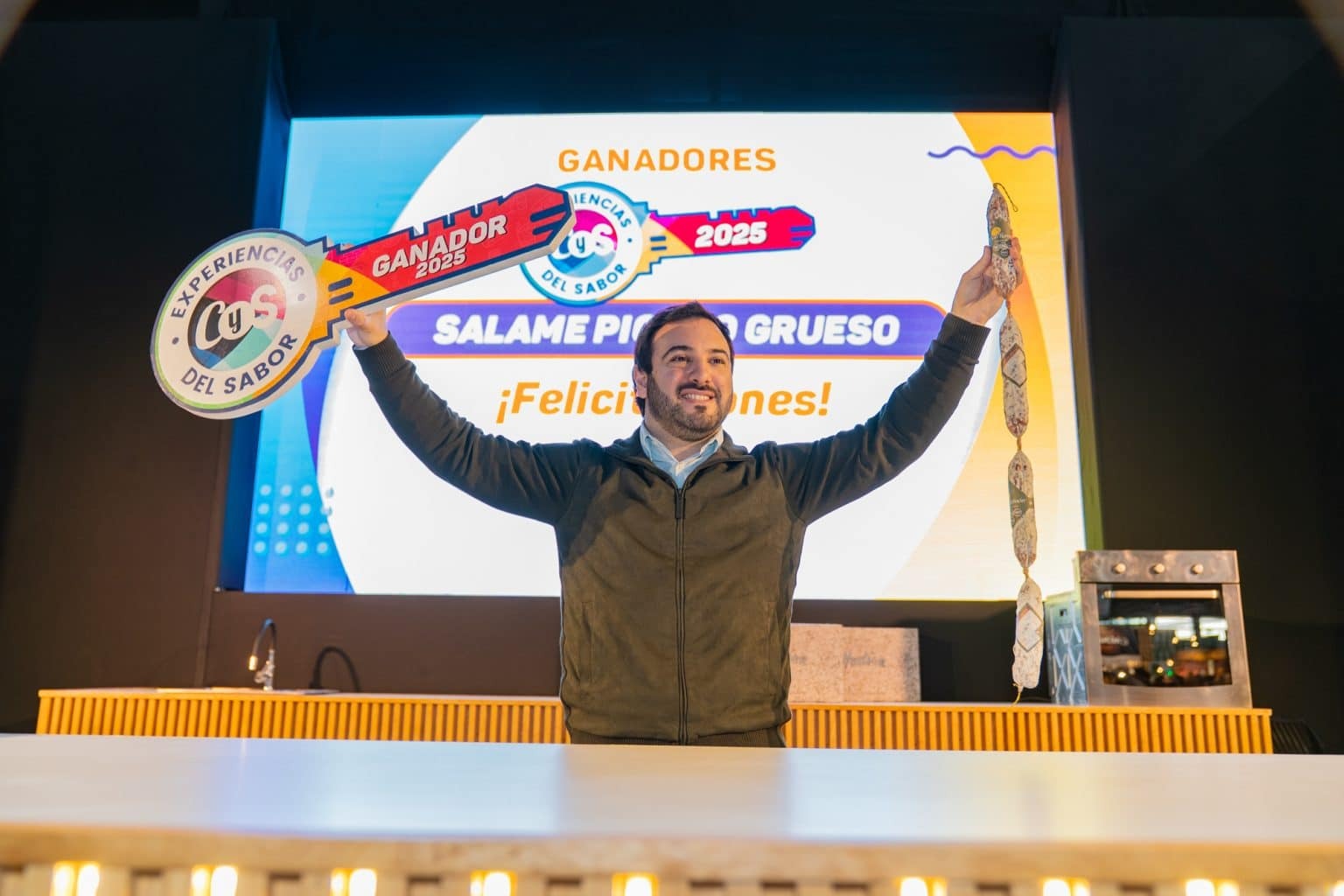 Ganador cordobés entre los premiados: Don Ramón ganó la categoría Salame picado grueso