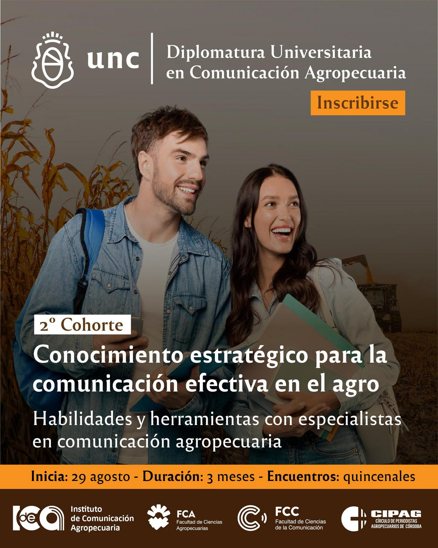 Ya inscriben para la segunda Diplomatura Universitaria en Comunicación Agropecuaria
