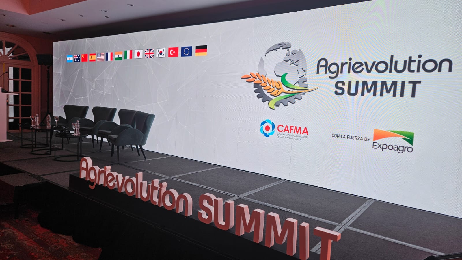 AgriEvolution Summit en Argentina: la maquinaria agrícola mostró su potencia global