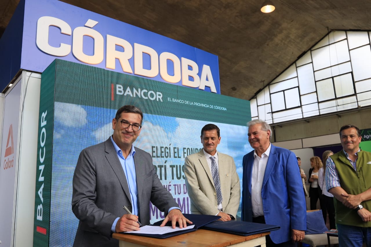 San Francisco: Bancor y el Gobierno de Córdoba presentes en la expo rural para potenciar a los productores de la región