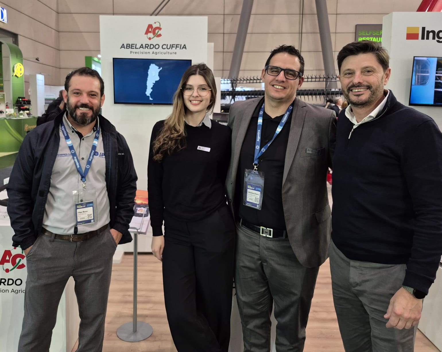 De la inteligencia artificial al campo global: la nueva era de Cuffia desde Hannover