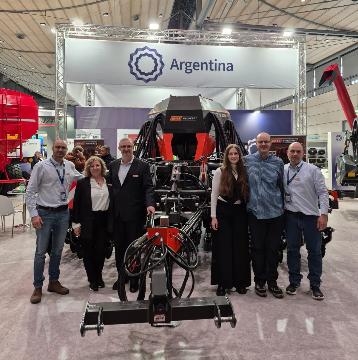 BTI Agri con el cordobés Víctor Hugo Baro celebra 40 años mirando al mundo desde Hannover