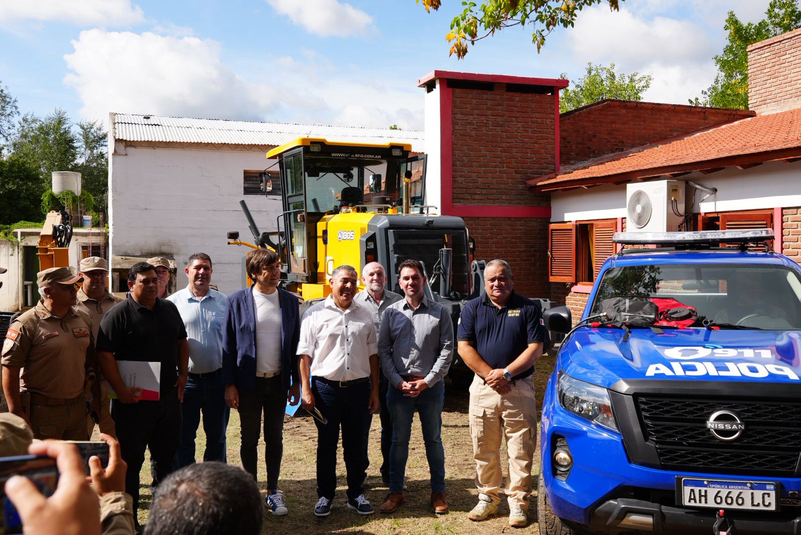 Más de $339 millones para fortalecer la producción, los caminos rurales y la seguridad en el norte cordobés