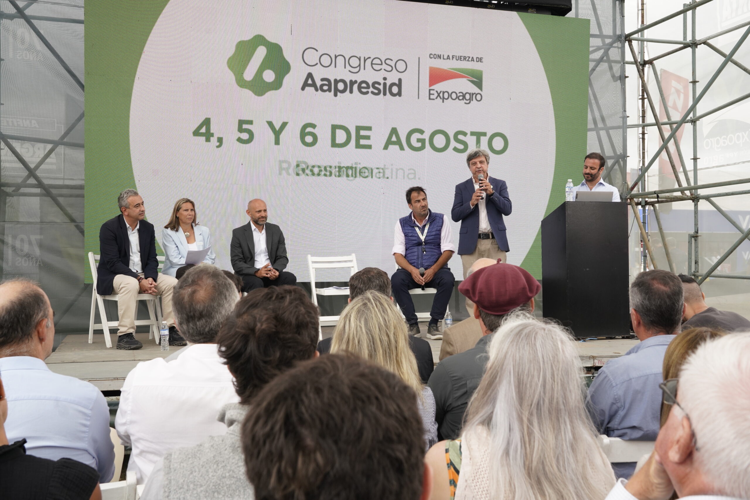Aapresid lanzó en Expoagro su 34° Congreso bajo el lema “Nuestro suelo, nuestra voz”

