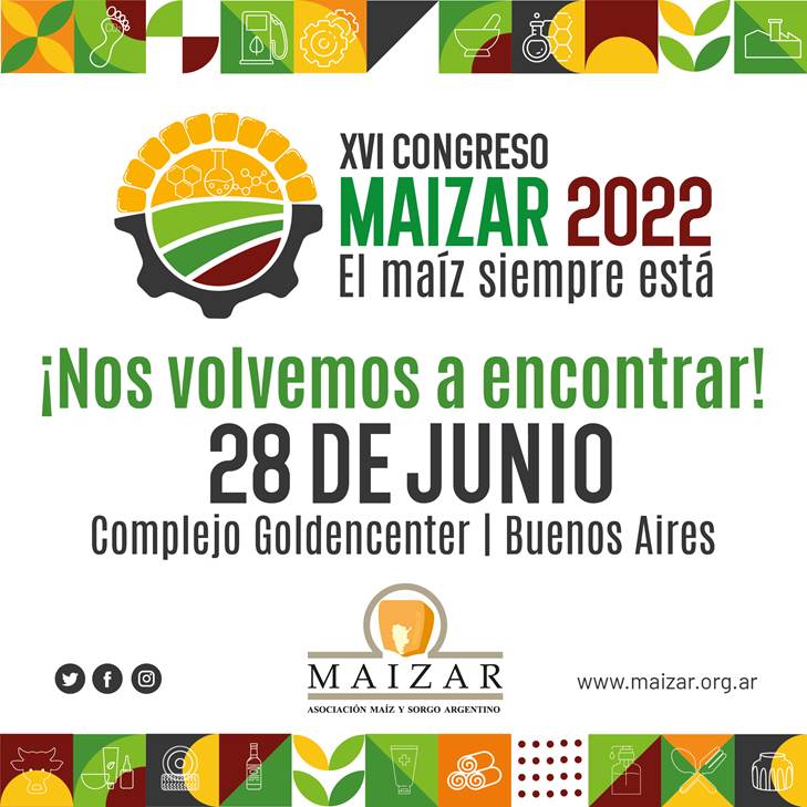 “El maíz siempre está” es el lema del Congreso Maizar 2022