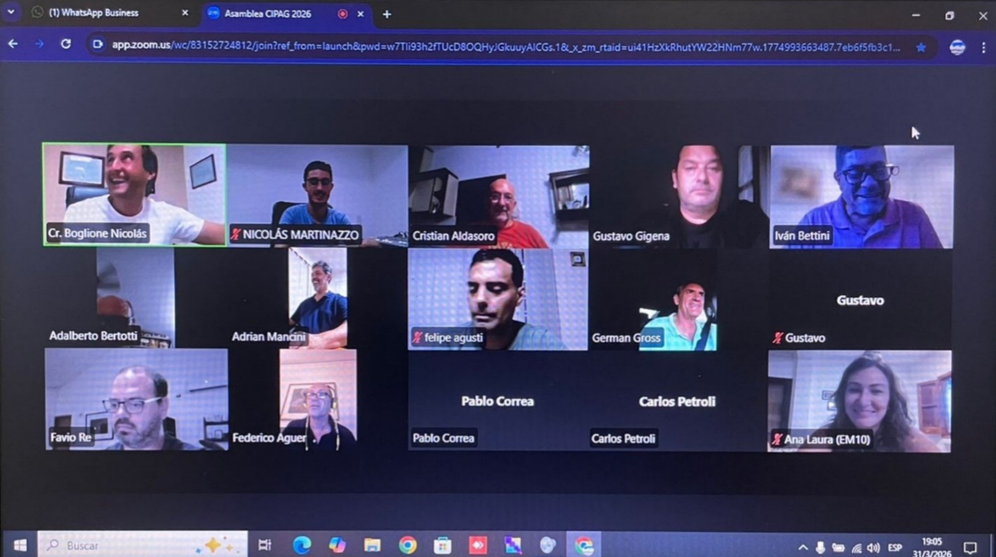 Pablo Correa y Adrián Mancini lideran la nueva conducción del CIPAG