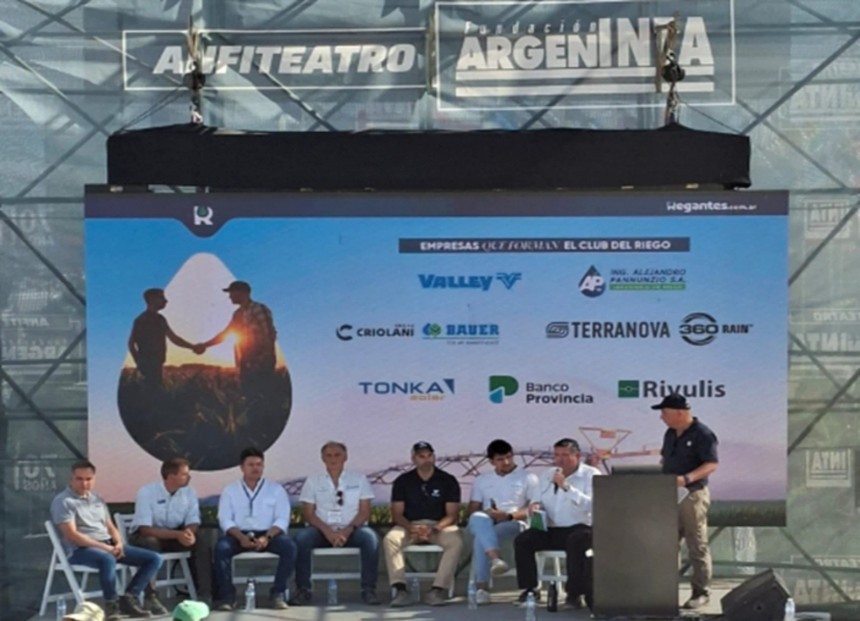 Del panel a la decisión: lo que el productor se llevó del Club del Riego en Expoagro
