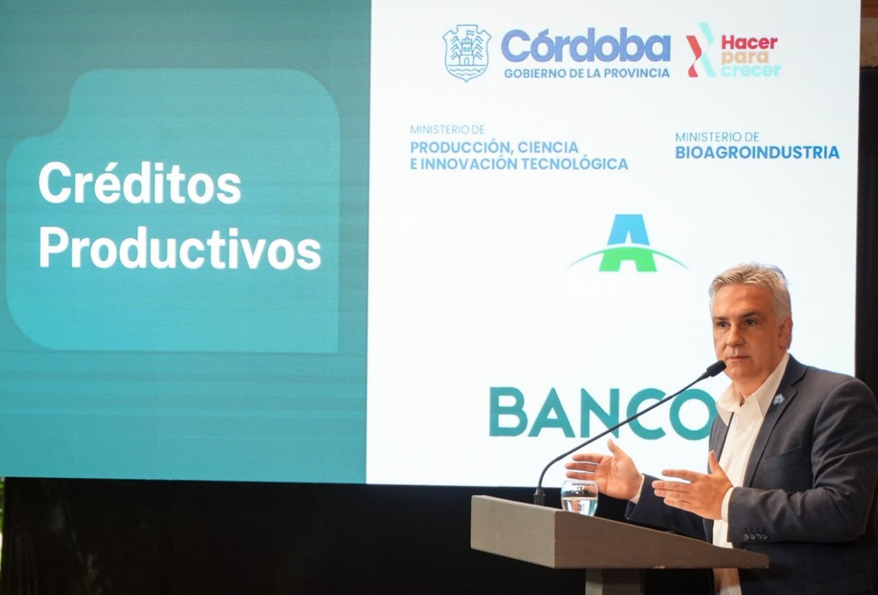 Bancor ya habilitó los créditos para maquinaria agrícola y para acompañar la industria cordobesa