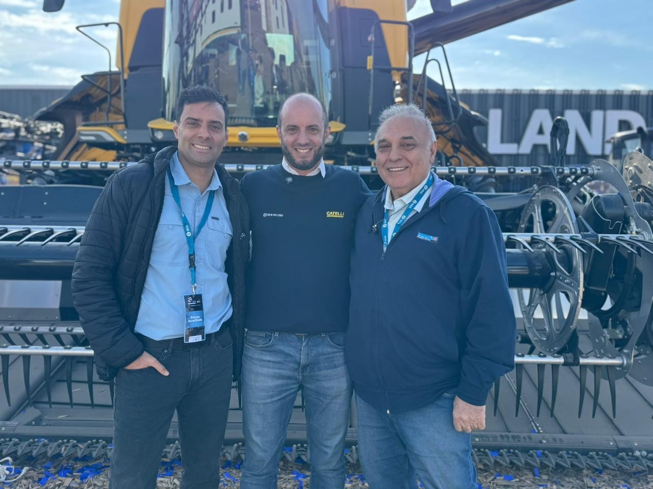 New Holland presenta junto a Catelli la CR-11 y consolida su crecimiento en la región