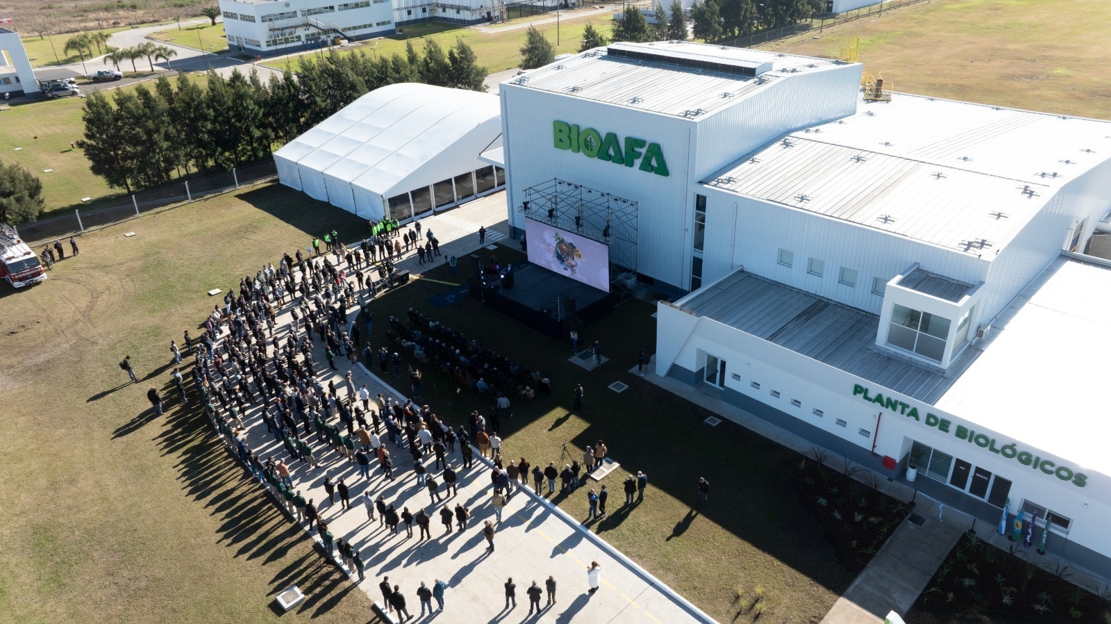 Con casi 100 plantas propias, AFA expone en Rosario su modelo sustentable