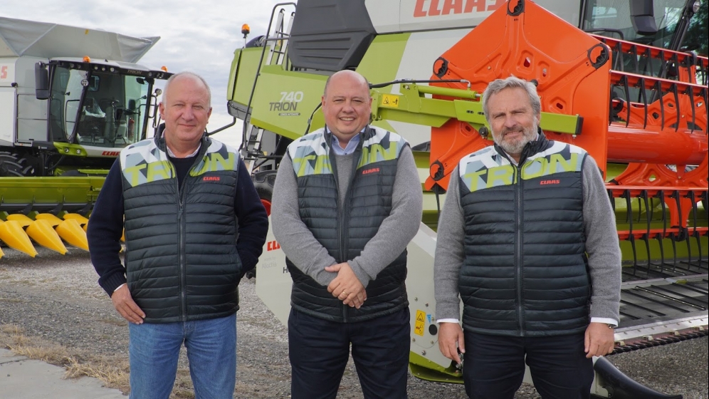 CLAAS Argentina presentó TRION: el nuevo hito en cosechadoras medianas