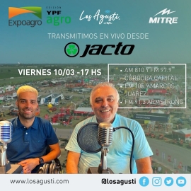 Los Agusti y una cobertura única en Expoagro a través de Mitre, losagusti.com y las redes sociales