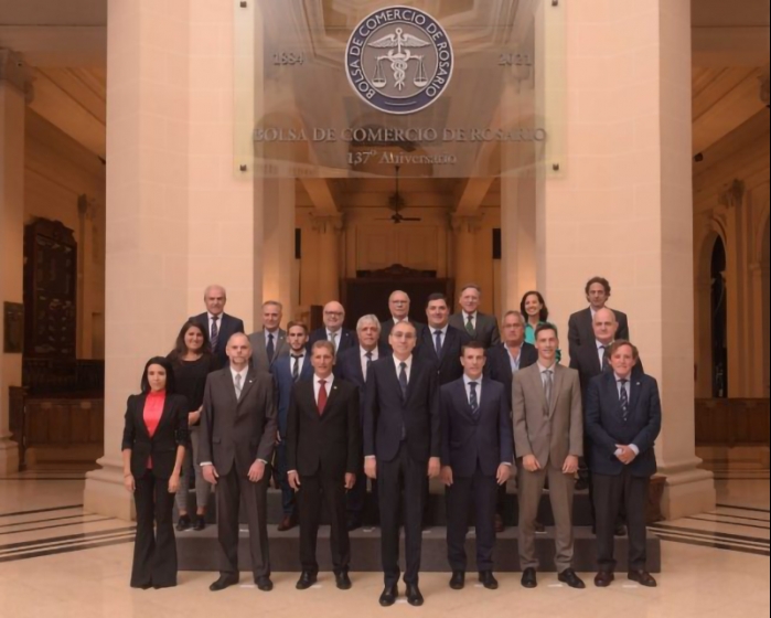 Miguel Simioni fue electo presidente  de la Bolsa de Comercio de Rosario
