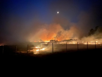 Ya son 520 mil hectáreas afectadas por los incendios en Corrientes creciendo en 20 mil hectáreas por día que se están quemando