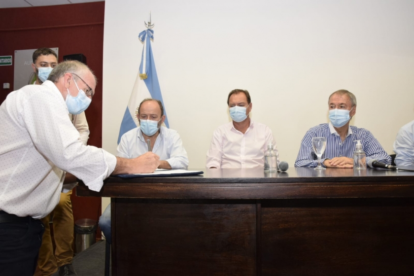 Juan José Fabbri, presidente de la Regional 19 Marcos Juárez de Consorcios camineros le disputa la presidencia a Antonio Picca
