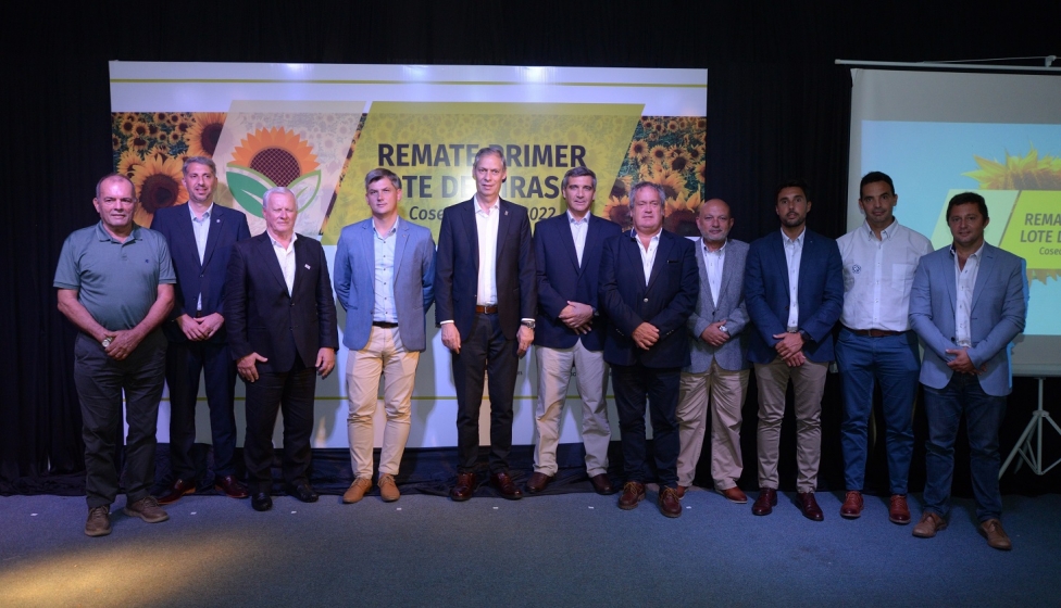 Se realizó en Charata, Chaco el remate de la primicia girasolera nacional
