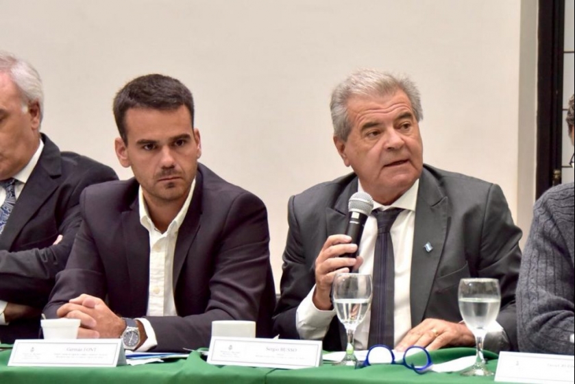 Plan GanAr: Busso participó en la ronda de trabajo con el ministro Dominguez